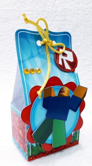 Caixa Mini Sacolinha Roblox