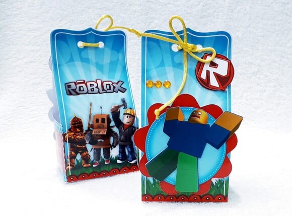 Caixa Mini Sacolinha Roblox