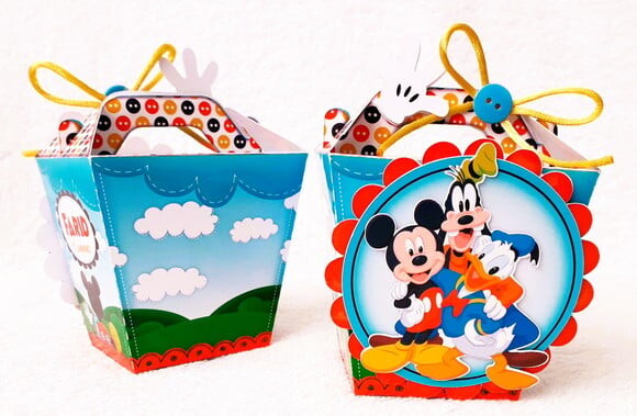 Caixa Sushi Casa do Mickey