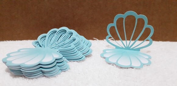 Forminha para Doces Concha Vazada