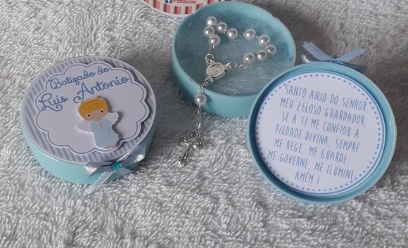 Kit Batizado com Mini Terço - 45 Ítens