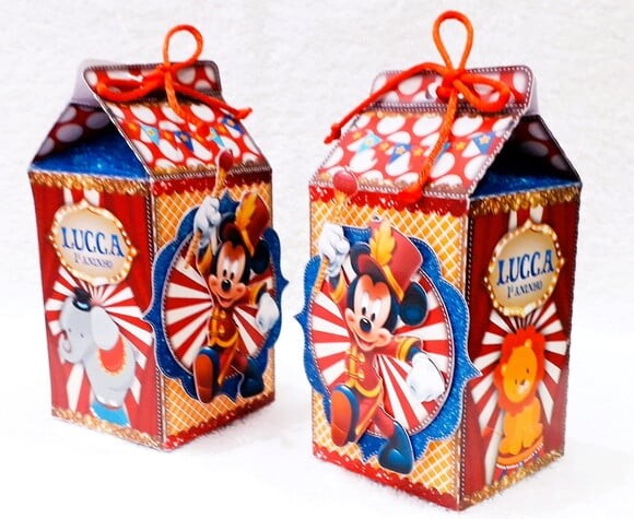 Kit Festa Circo do Mickey - 30 Ítens