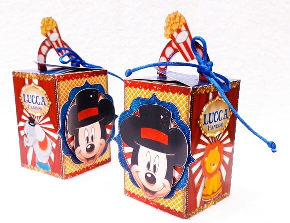 Kit Festa Circo do Mickey - 30 Ítens