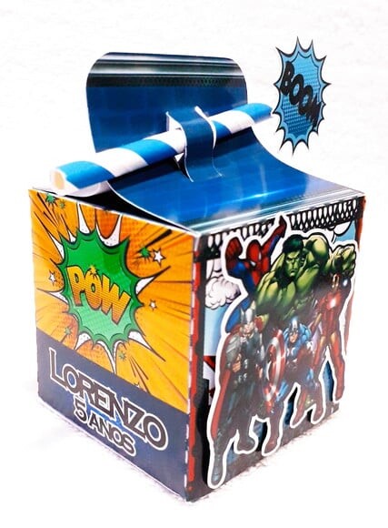 Kit Festa Super Heróis - 30 Ítens