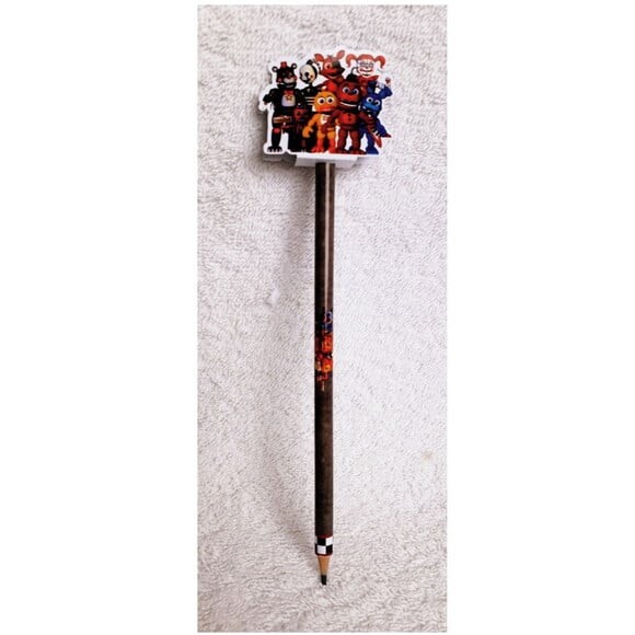 Lápis Personalizado com Ponteira Fnaf