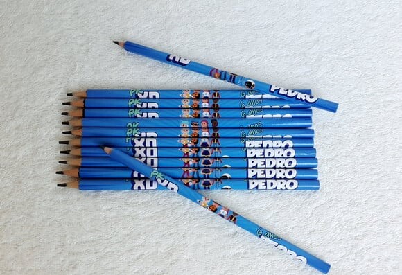 Lápis personalizado com Ponteira PK XD