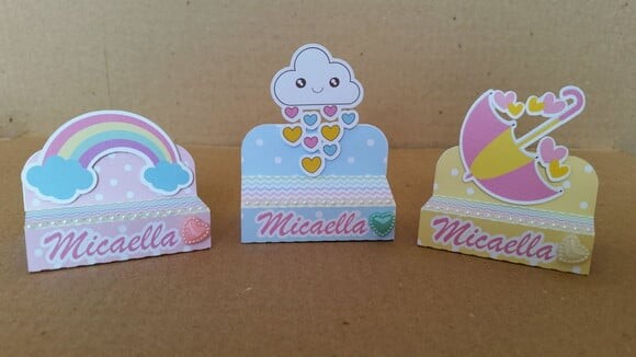 Porta BIS duplo CHUVA DE AMOR