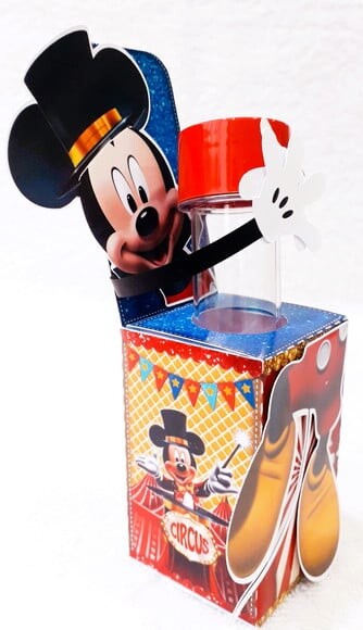 Porta Tubete Circo do Mickey
