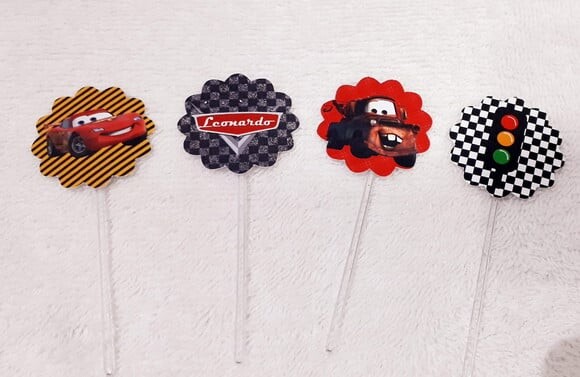 Topper Carros Mcqueen