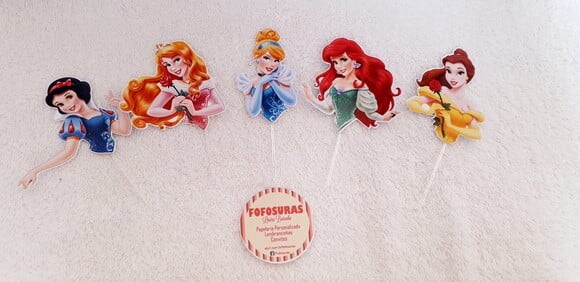 Topper Princesas