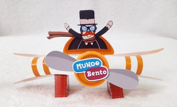 Tubete Avião Mundo Bita