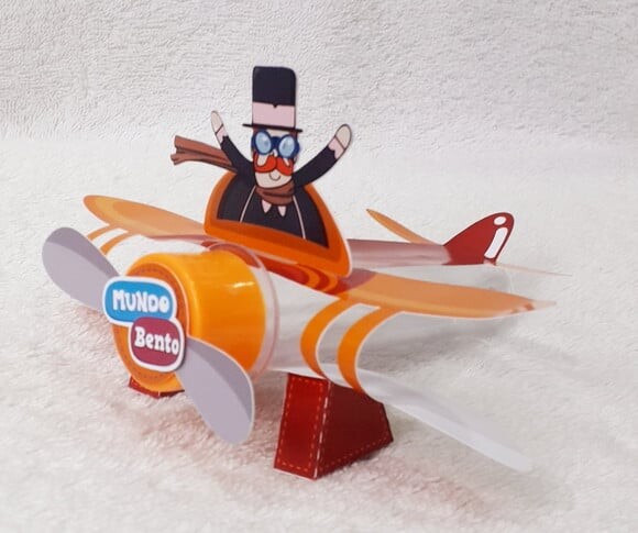Tubete Avião Mundo Bita