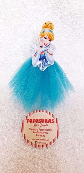 Tubete com Saia de Tule Princesas