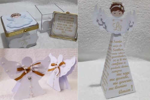 Kit Batizado com mini terço - 15 Ítens