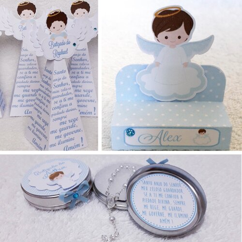 Kit Batizado com Mini Terço - 30 Ítens
