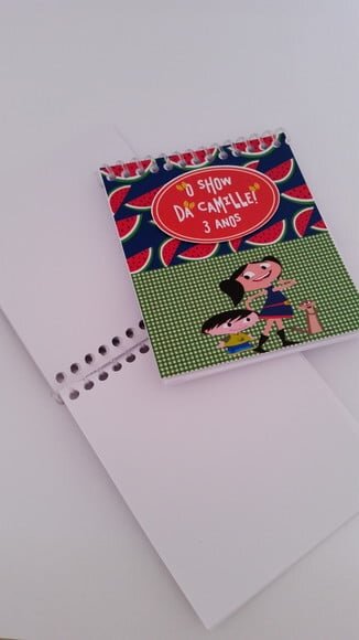 Bloquinho de Anotações com Mini Lápis SHOW DA LUNA