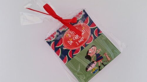 Bloquinho de Anotações com Mini Lápis SHOW DA LUNA