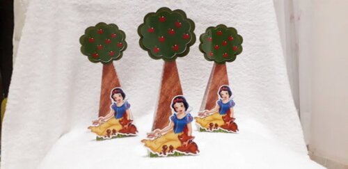 Caixa Cone BRANCA DE NEVE