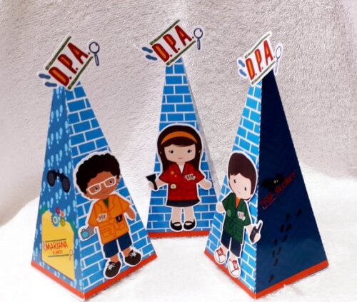 Caixa Cone Dpa - Detetives do Prédio Azul