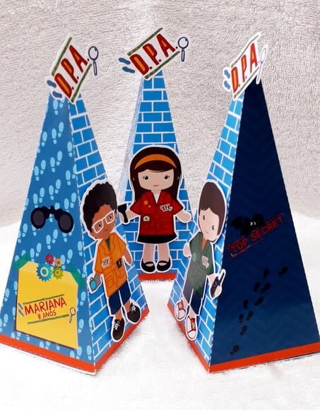 Caixa Cone Dpa - Detetives do Prédio Azul
