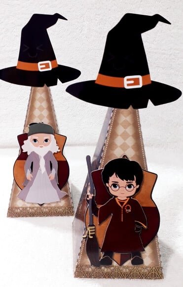 Caixa Cone Harry Potter