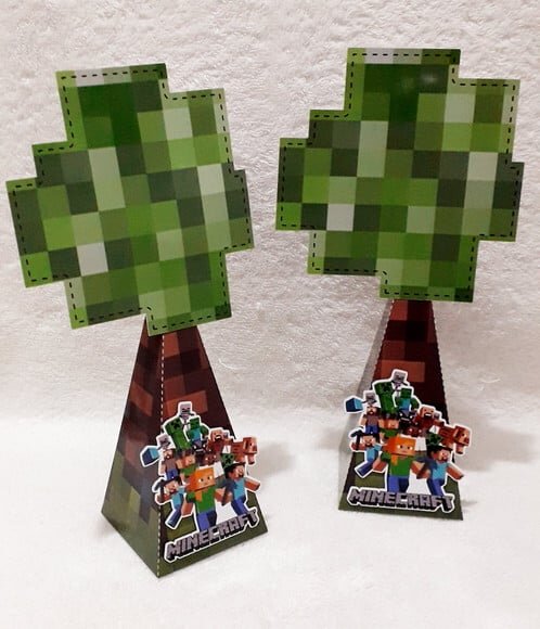 Caixa Cone Minecraft