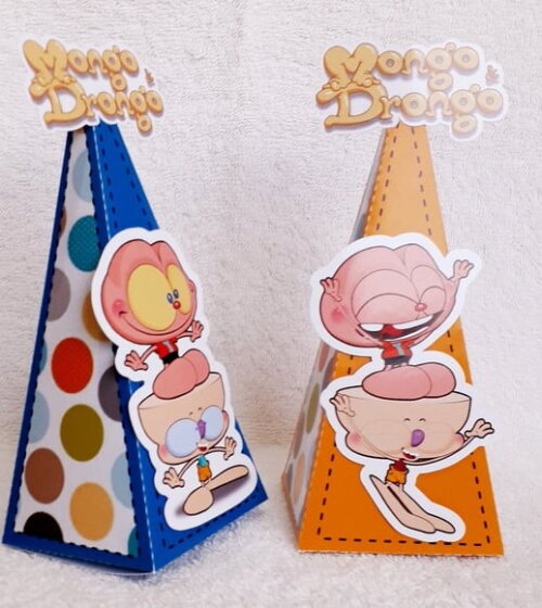 Caixa Cone Mongo e Drongo