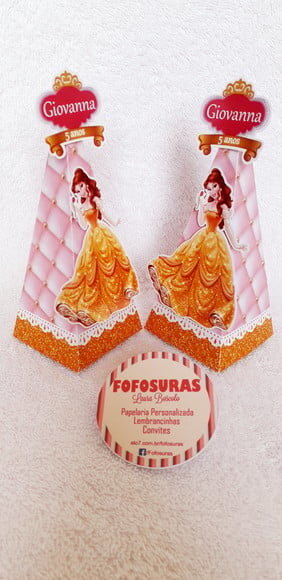 Caixa Cone PRINCESAS