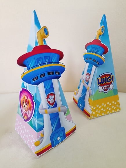 Caixa Cone Torre Patrulha Canina