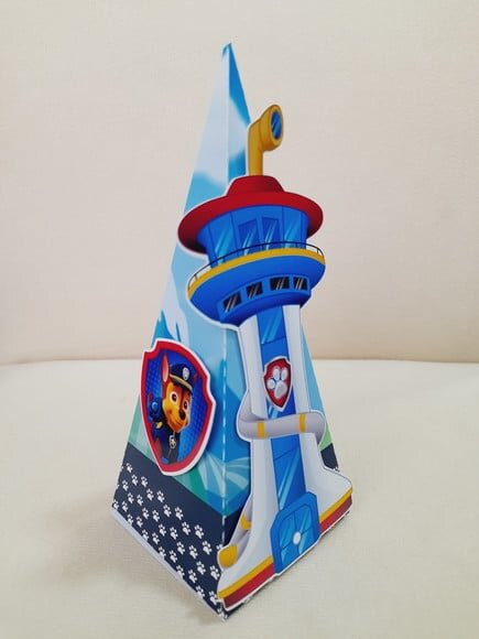 Caixa Cone Torre Patrulha Canina