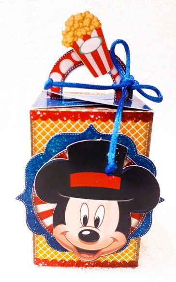 Caixa Cubo Circo do Mickey