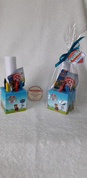 Caixa Kit Colorir Patrulha Canina