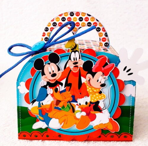 Caixa Maletinha Casa do Mickey