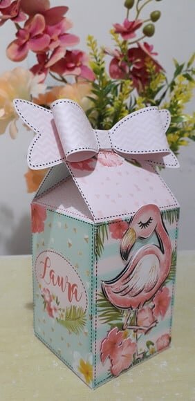 Caixa Milk Flamingo