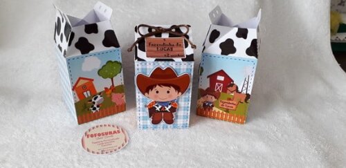 Caixa Milk Fazendinha