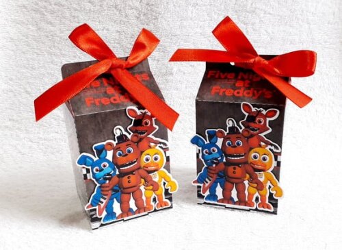 Caixa Milk Fnaf