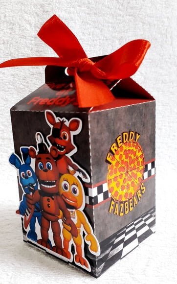 Caixa Milk Fnaf