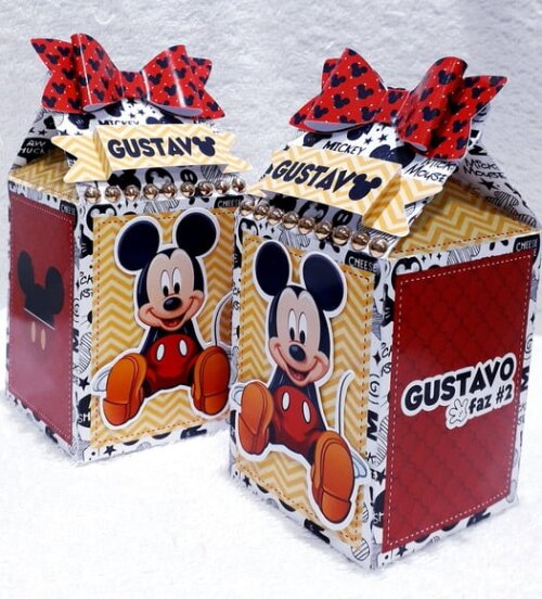Caixa Milk Mickey