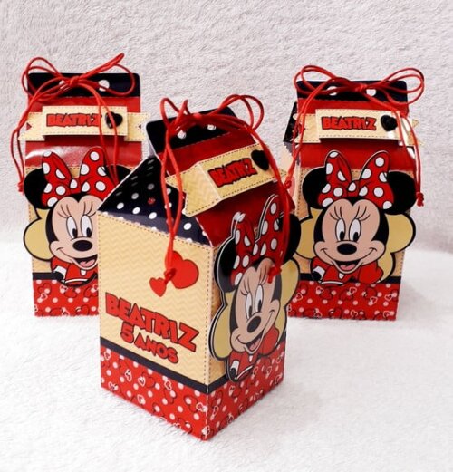Caixa Milk Minnie