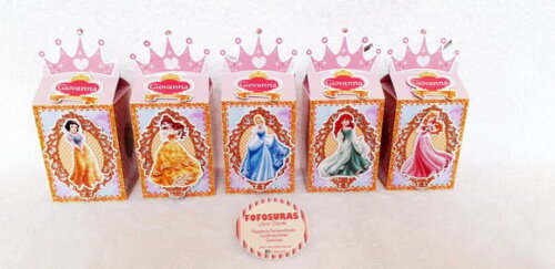 Caixa Milk PRINCESAS