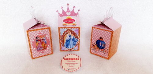Caixa Milk PRINCESAS