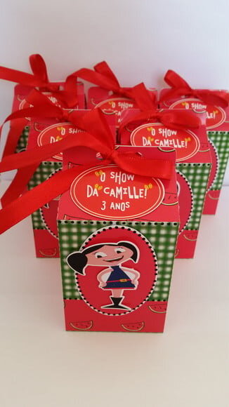 Caixa Milk SHOW DA LUNA