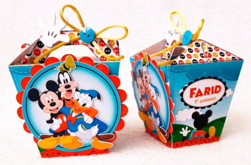 Caixa Sushi Casa do Mickey