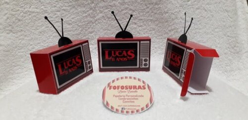 Caixinha Televisão Stranger Things