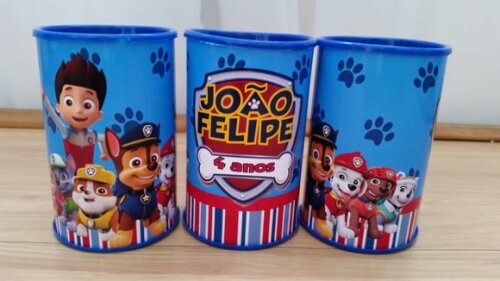 Cofrinho Patrulha Canina