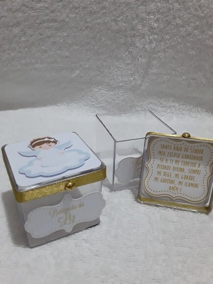 Kit Batizado com Mini Terço - 15 Ítens