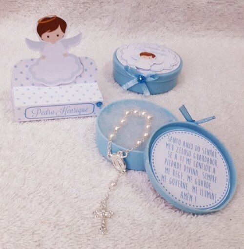 Kit Batizado com Mini Terço - 30 Ítens