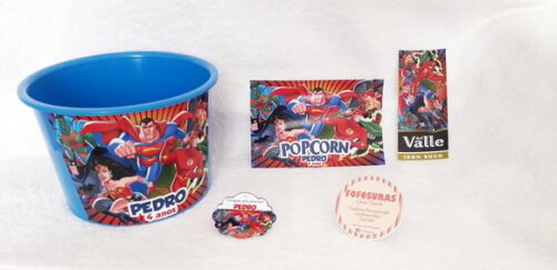 Kit Cinema Super Heróis