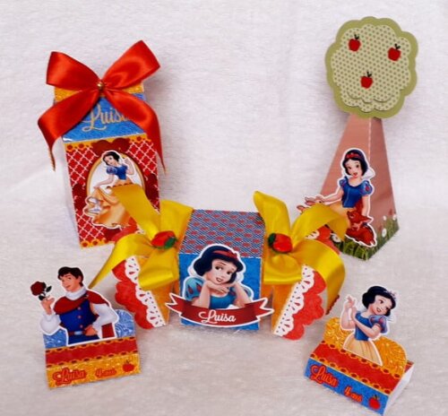 Kit Festa Branca de Neve - 30 Ítens
