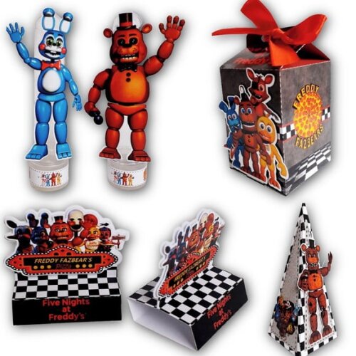 Kit Festa Fnaf - 30 Ítens